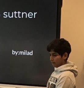 Milad (year 6 ) gave a presentation on Bertha von Suttner. March 8, 2020